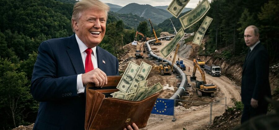 Trumpův byznys na Balkáně: Plynovod za miliardy bez tendru