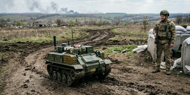 Ukrajina chce nahradit vojáky roboty. Už jich objednala 25 tisíc