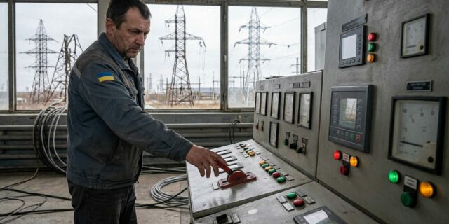 Ukrajina se nadechuje: dovoz elektřiny klesá, ale krize ještě neskončila
