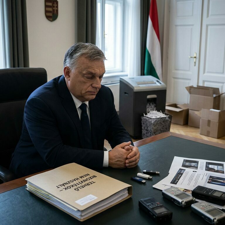 Šéf kampaně TIZSA měl kompromitující materiály na Orbána. Zničil je