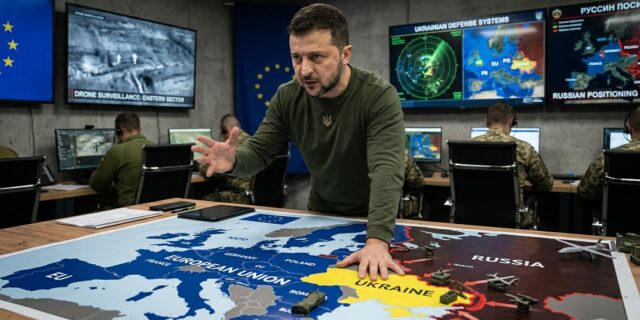 Zelenskyj varuje Evropu: Buď s námi, nebo s Ruskem