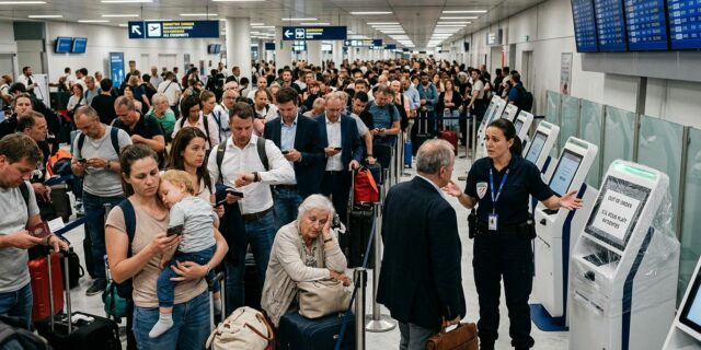 Když biometrie zkolabuje: chaos na evropských letištích jako daň za digitální hranice